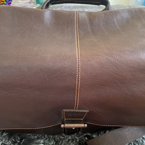 NWT Jack by Jill-e Genuine Leather Camera/Video Travel Bag - Large - Picture 9 of 14